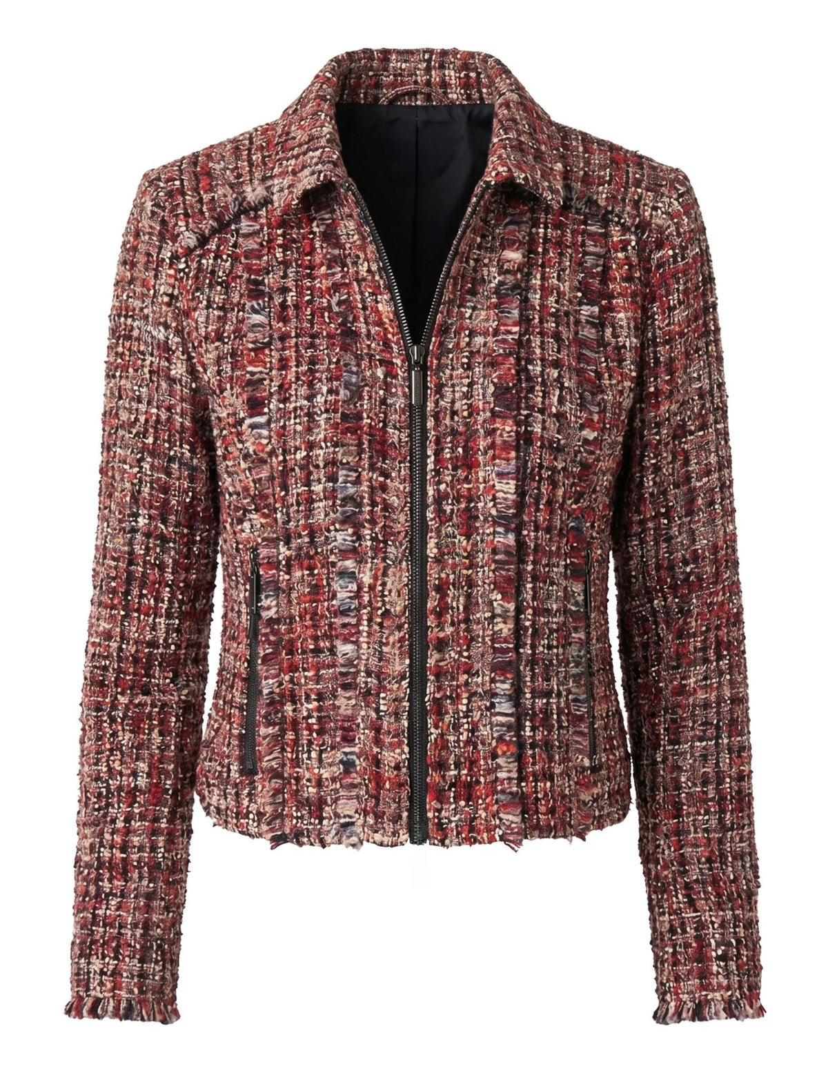 Liverpool Women's Zip Jacket With Fringe - OLIVIA'S