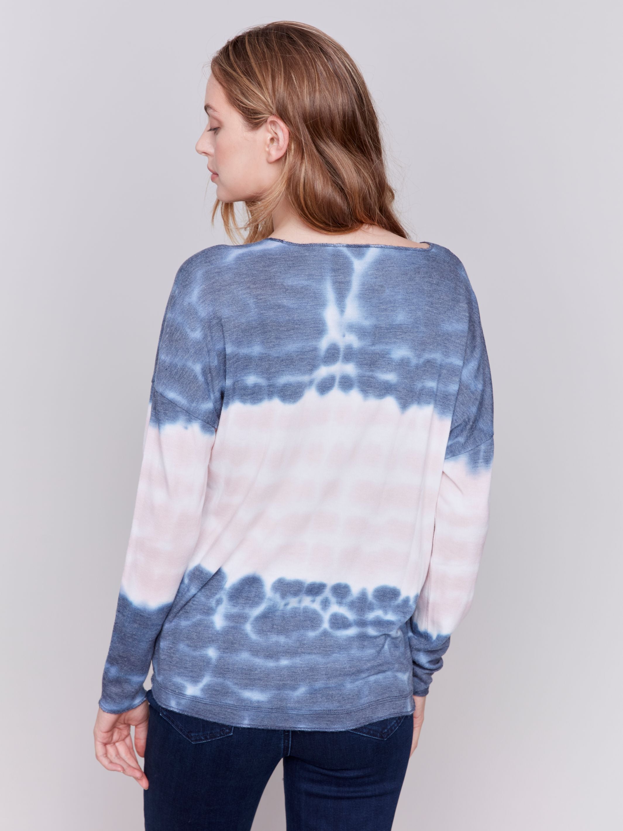 Drop Shoulder Long Sleeve Top