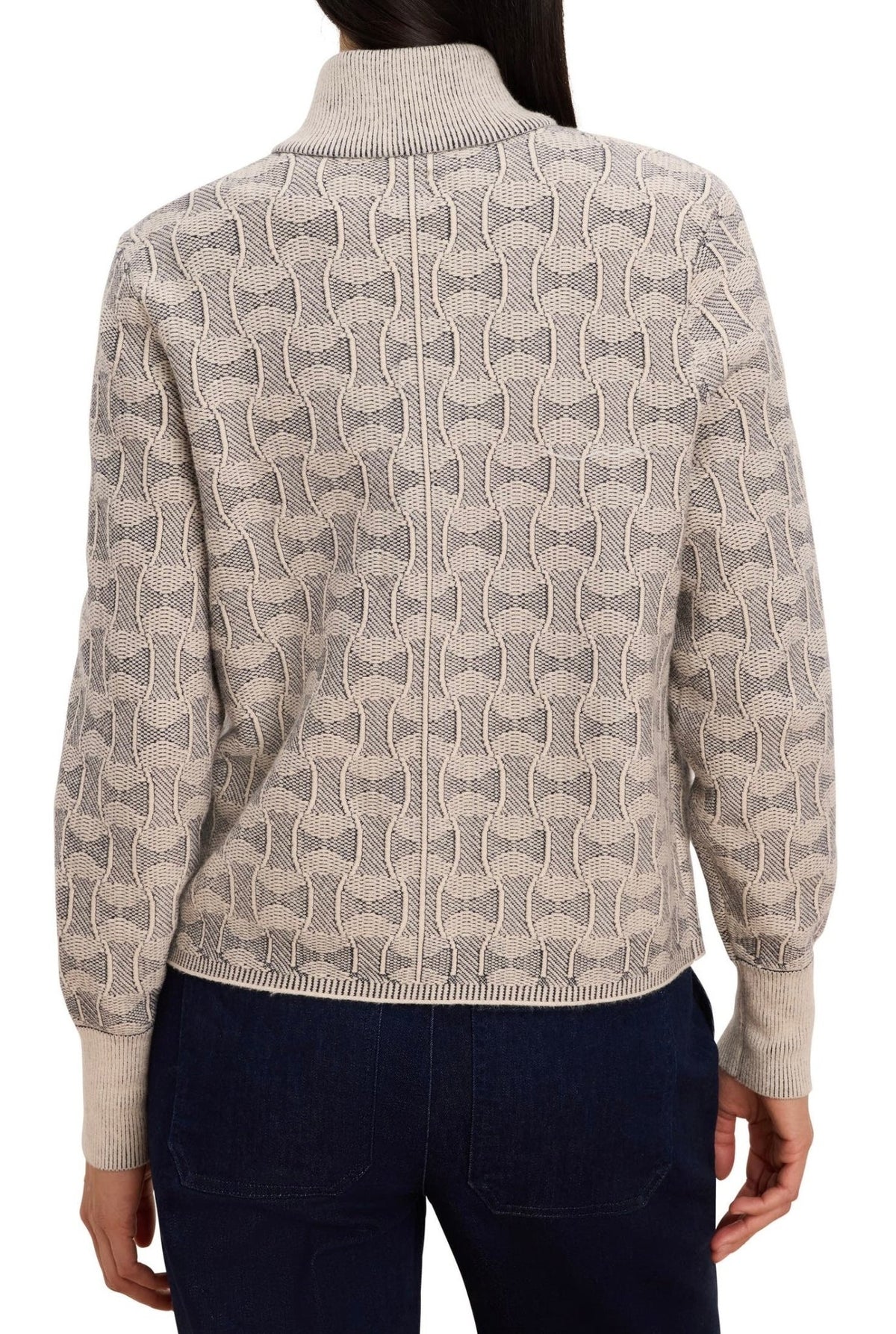Nic and Zoe Women's Dapper Swirl Knit Jacket - OLIVIA'S