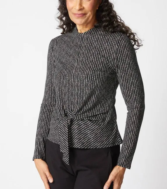Core Travel Tie-front Top