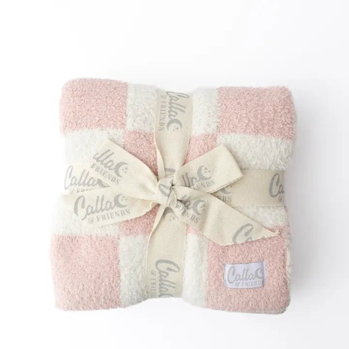 The Bliss Blanket Petal Pink - OLIVIA'S