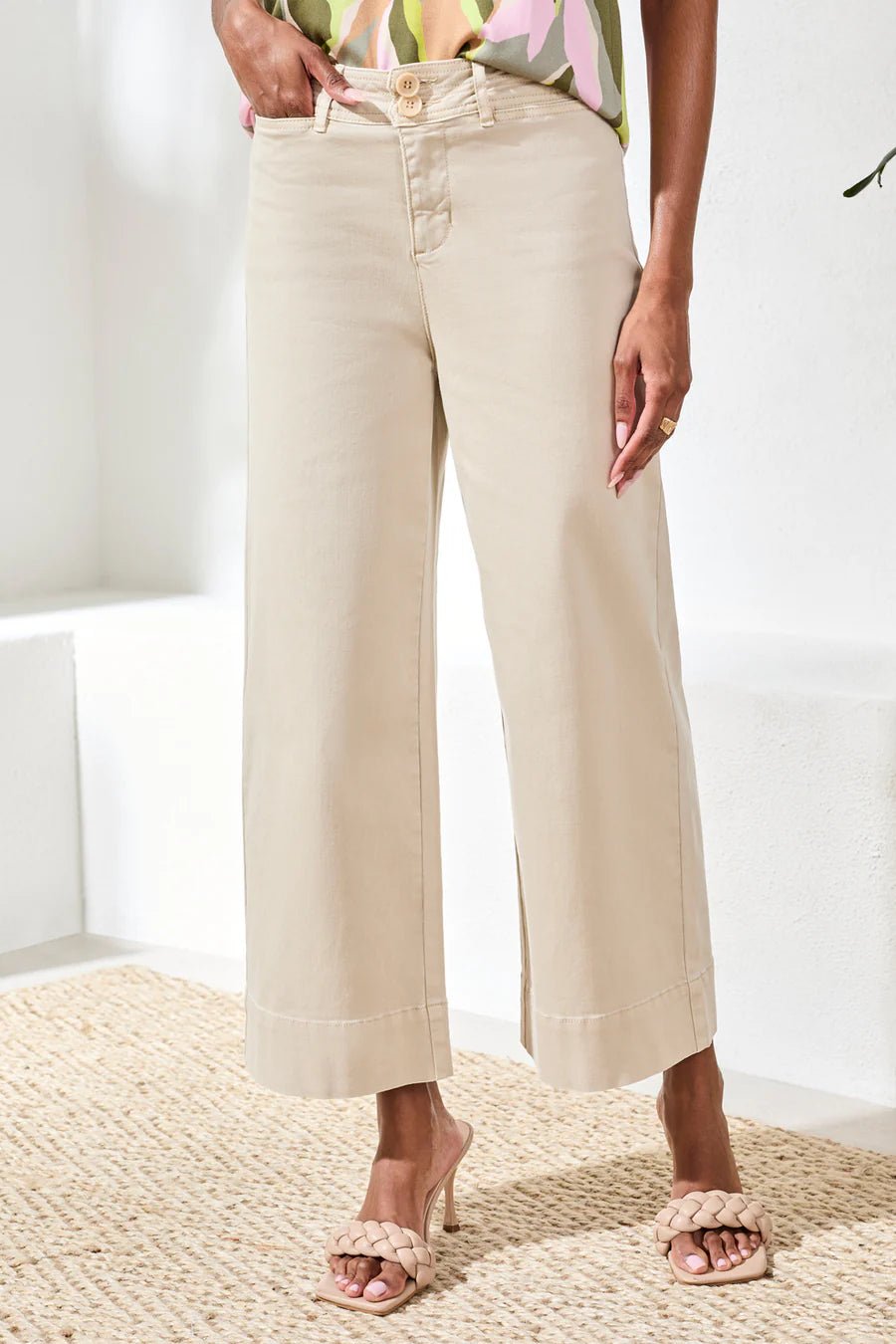 Tribal High Rise Palazzo Pant* - OLIVIA'S