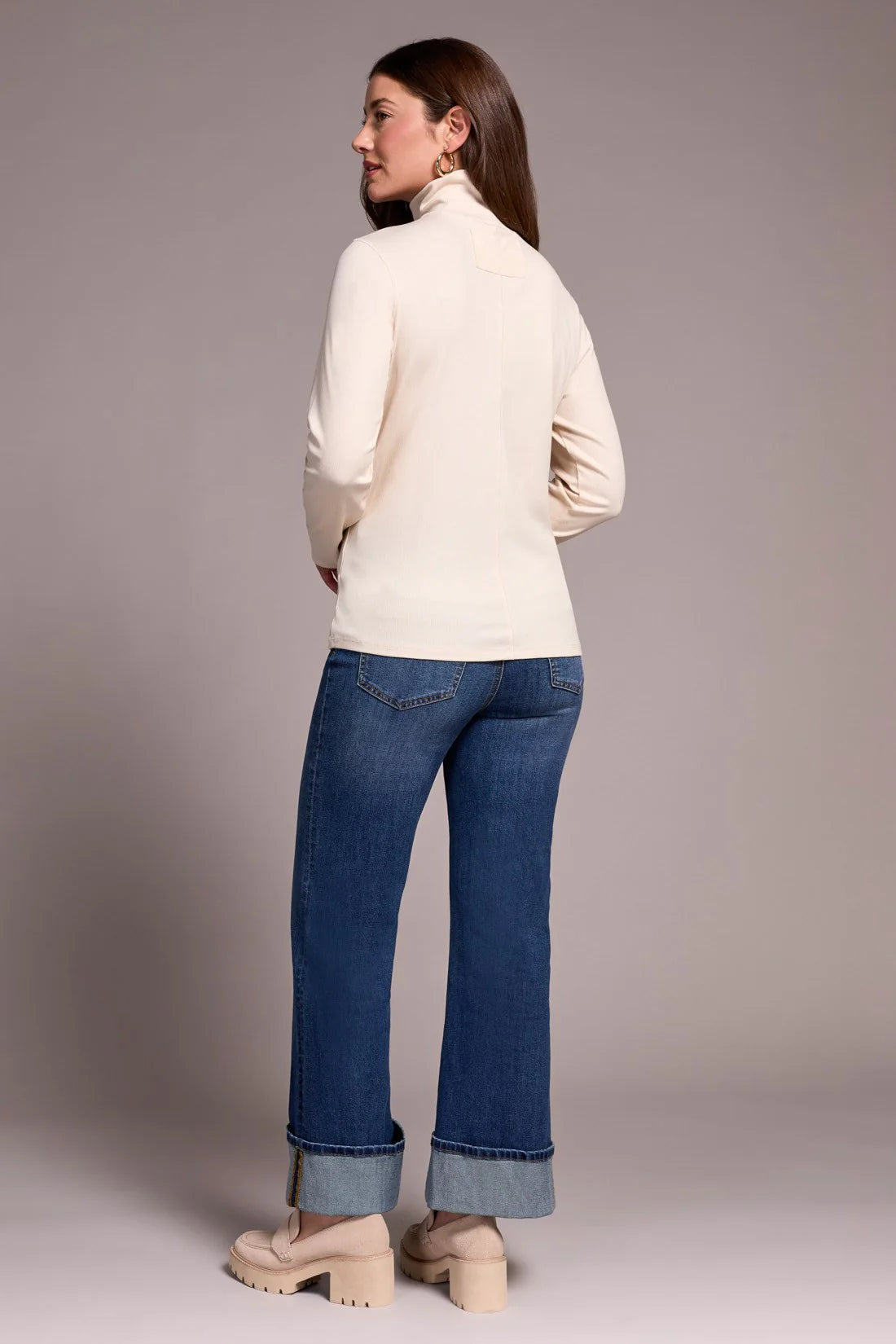 Long-Sleeve Turtle Neck