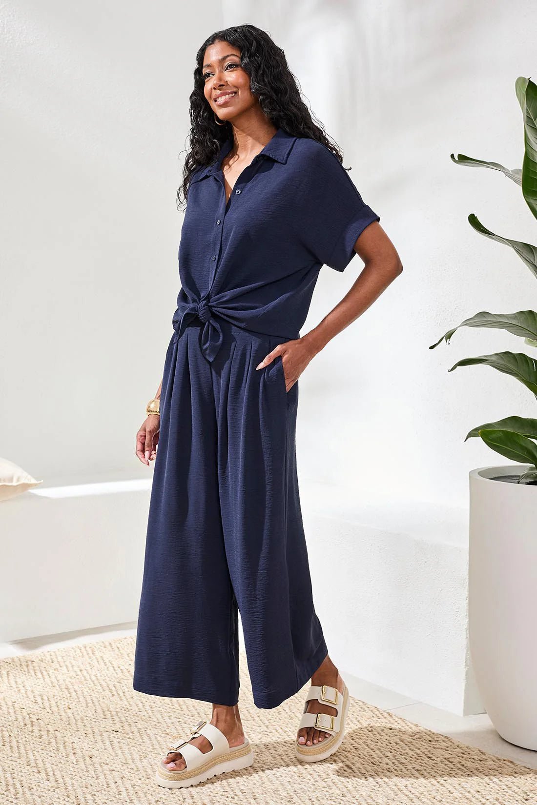 Tribal Pleated Pant* - OLIVIA'S