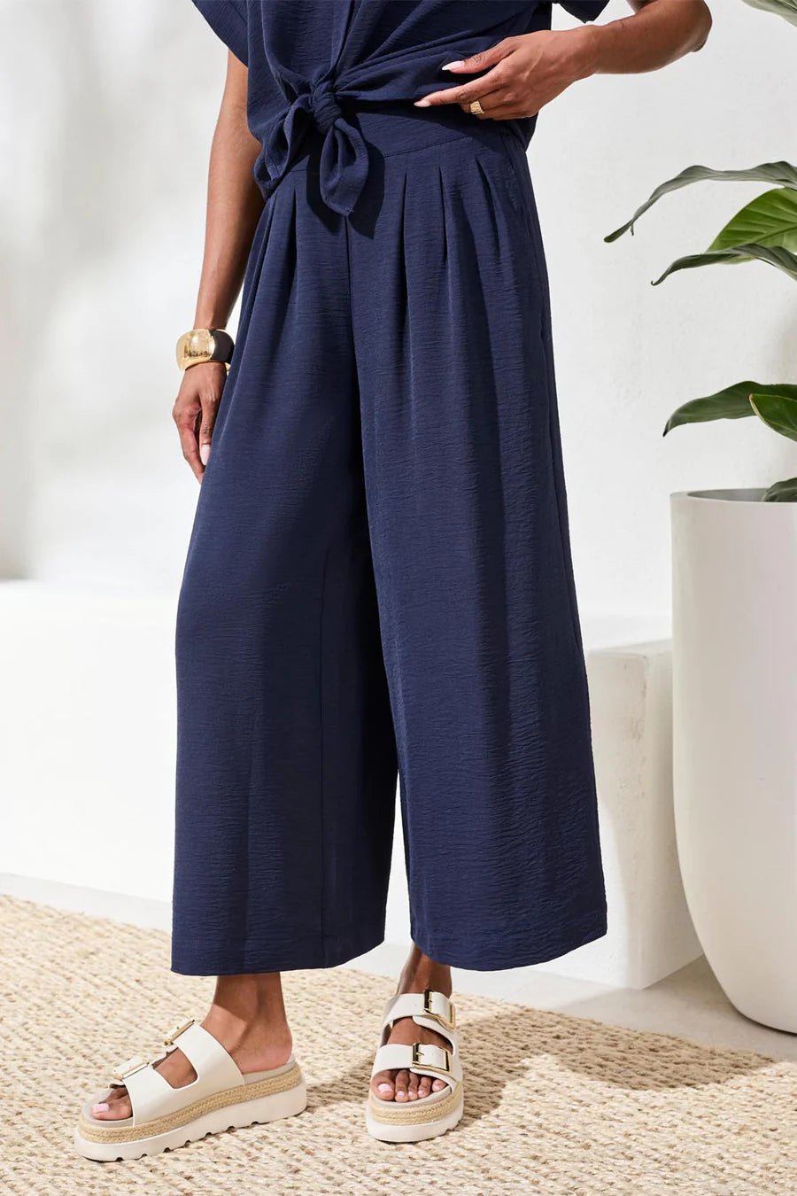 Tribal Pleated Pant* - OLIVIA'S