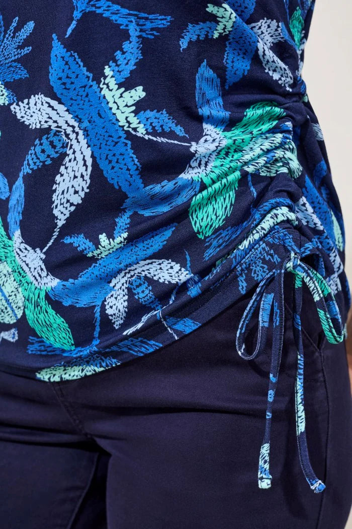 Tribal Jersey Crew Neck Top*