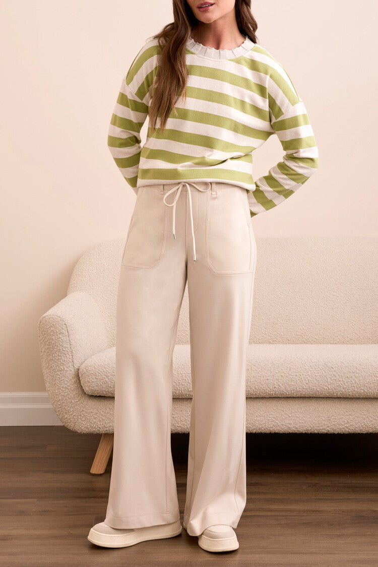 Pull On Ankle Pant W/ Drawstring