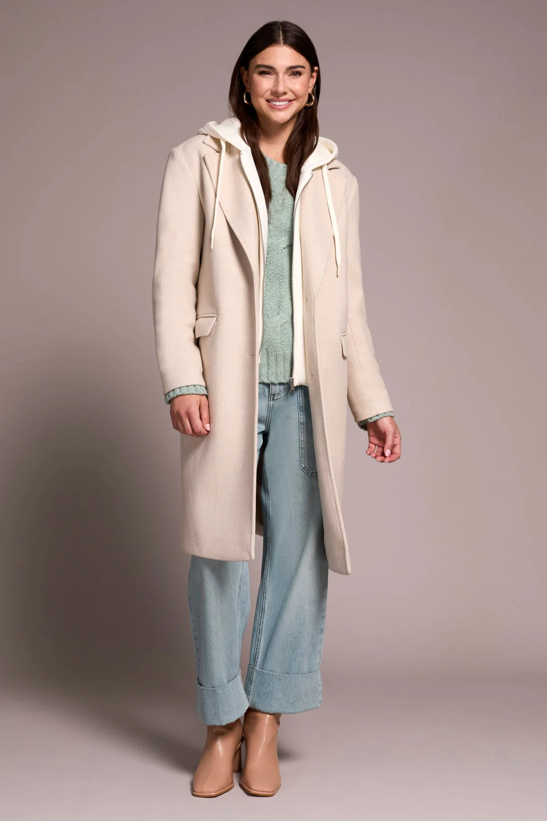 Ultra-Soft Knit Coat