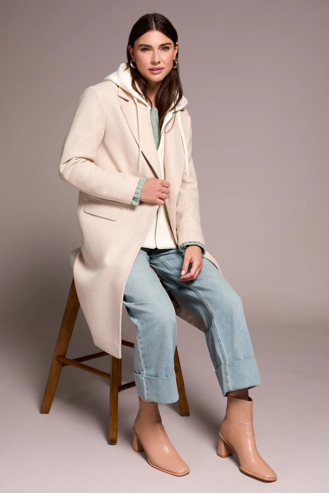Ultra-Soft Knit Coat