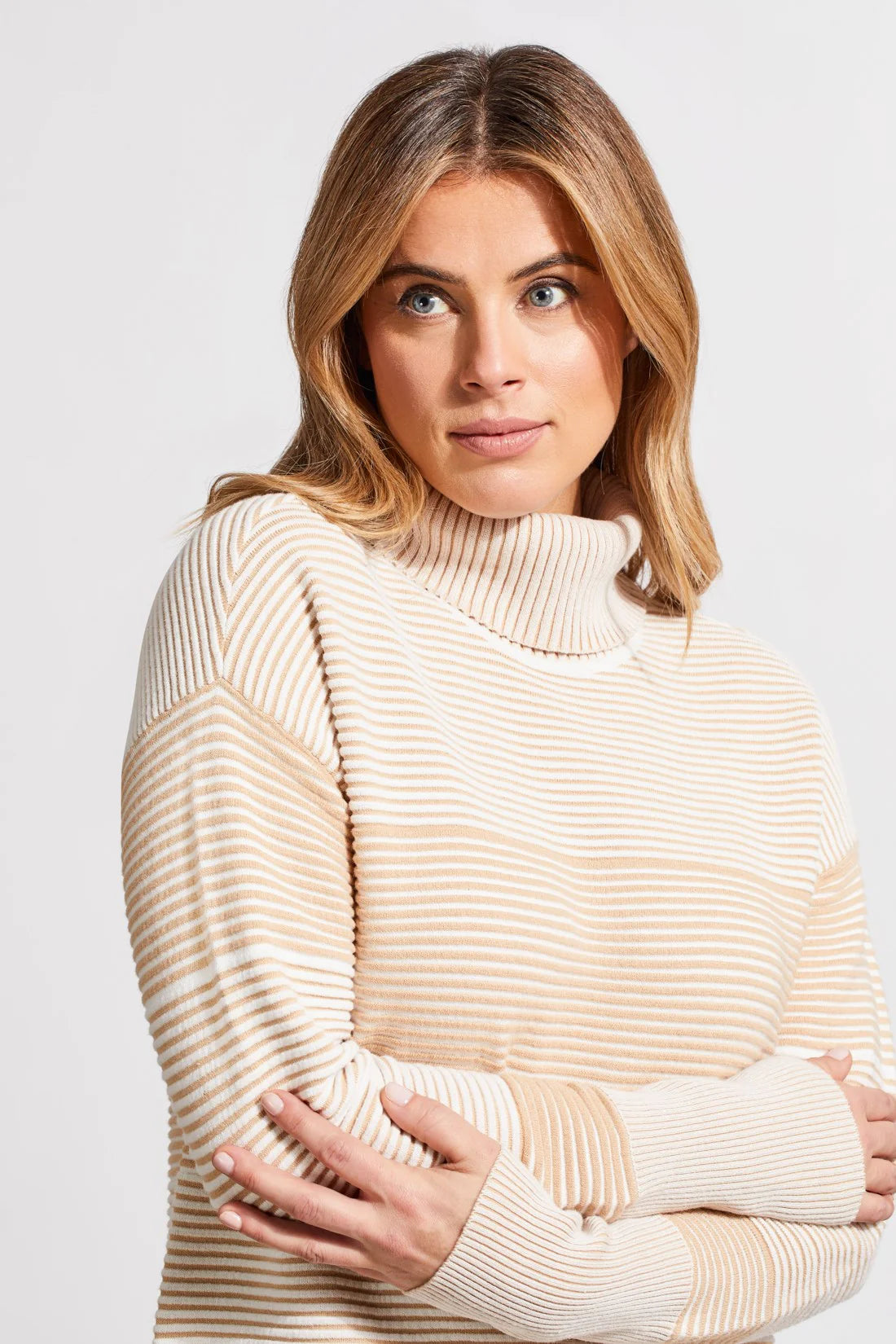 Two-Toned Ottoman Sweater