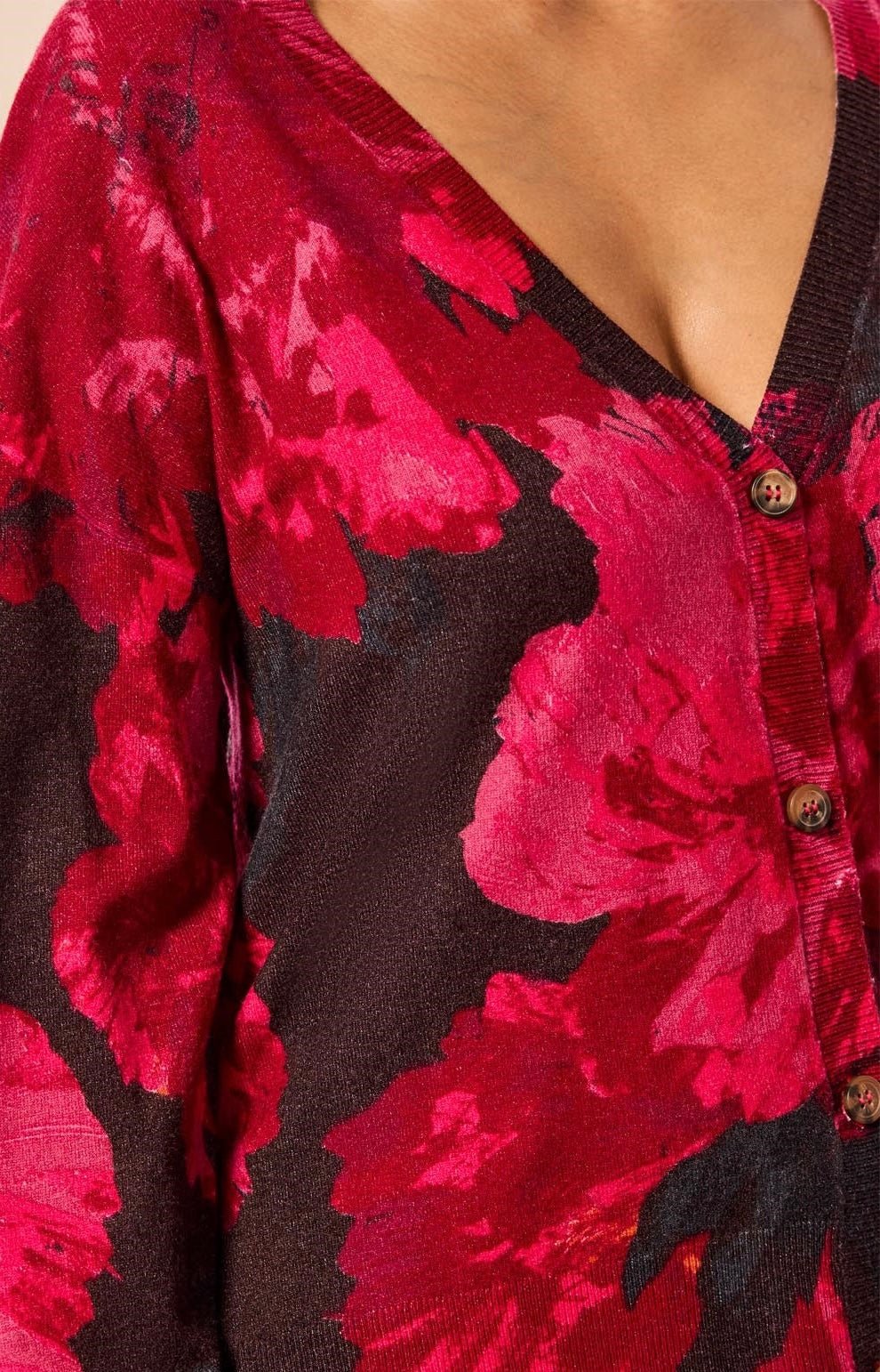 Tribal Women's Long Sleeve Cardigan - OLIVIA'S