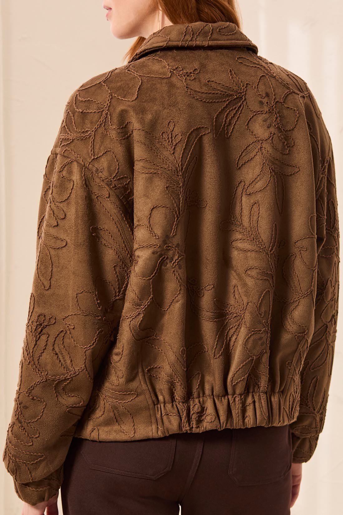 Tribal Zipfront coat dk fossil 32050 - OLIVIA'S