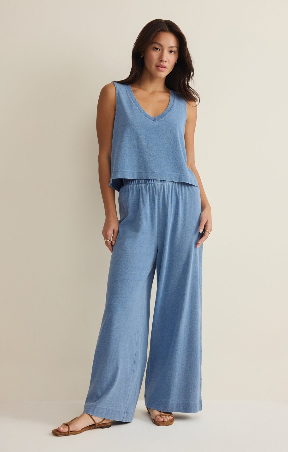 Z Supply Scout Jersey Denim Pant - OLIVIA'S