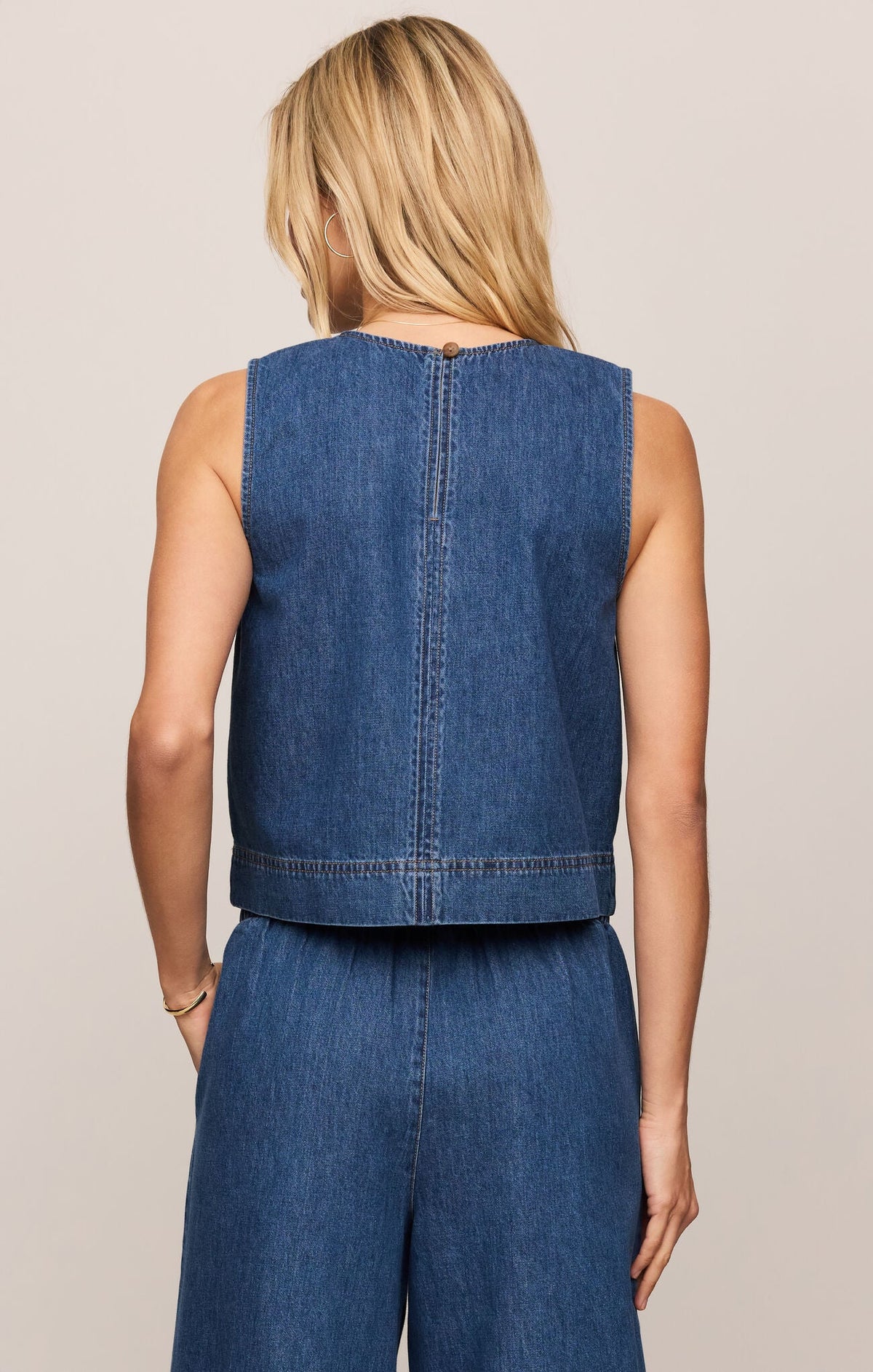 Z Supply Sun Seeker Denim Tank - OLIVIA'S