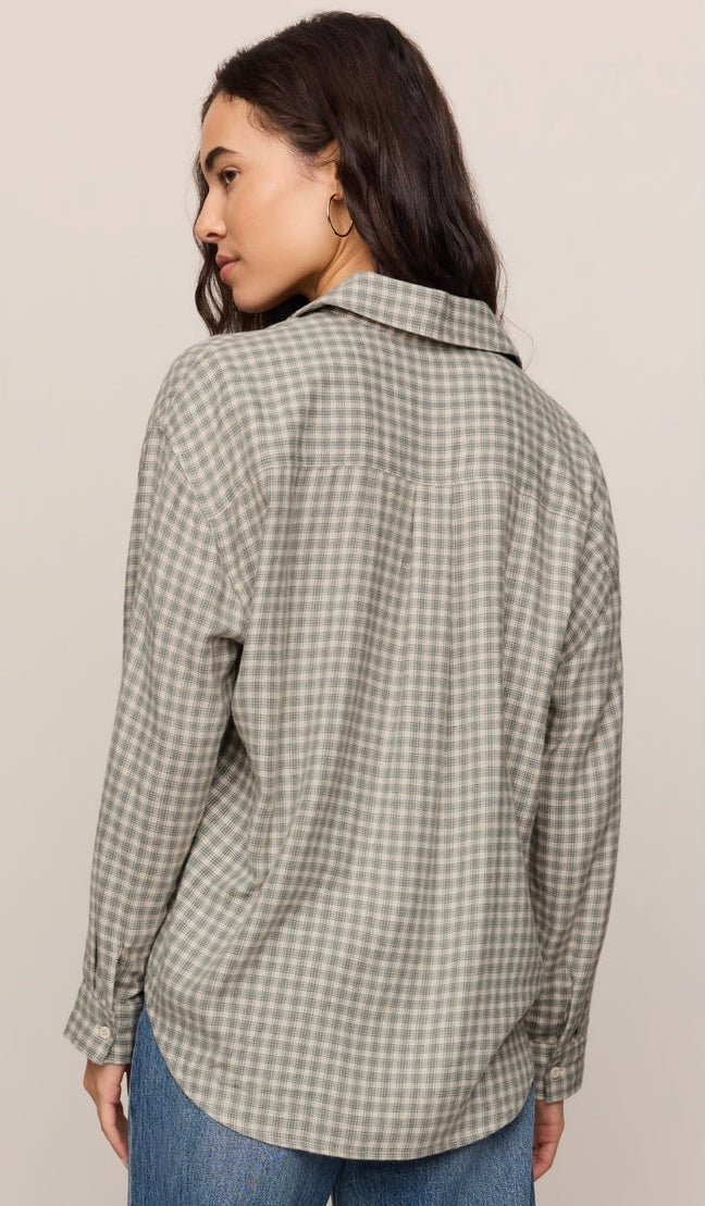 Z Supply Women's River Plaid Button Up - OLIVIA'S